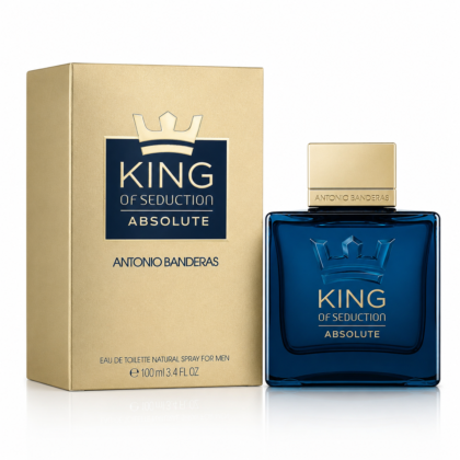 Perfume Antonio Banderas King Seduction Absolute Eau de Toilette 100ml Hombre
