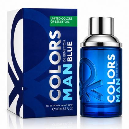 Perfume Benetton Colors Man Blue Eau de Toilette 100ml Hombre