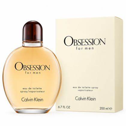 Perfume Calvin Klein Obsession Eau de Toilette 200ml Hombre