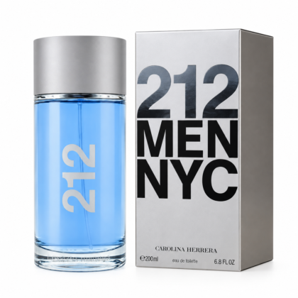 Perfume Carolina Herrera  212 Men NYC Eau de Toilette 200ml Hombre