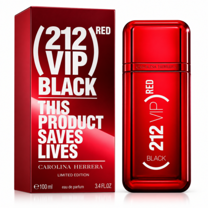 Perfume Carolina Herrera 212 VIP Black Red Eau de Parfum 100ml Hombre