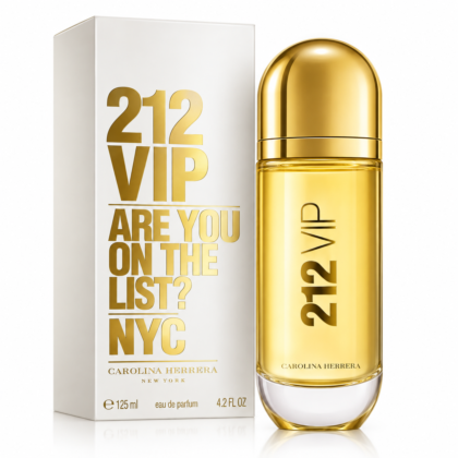 Perfume Carolina Herrera 212 VIP Eau de Parfum 125ml Mujer