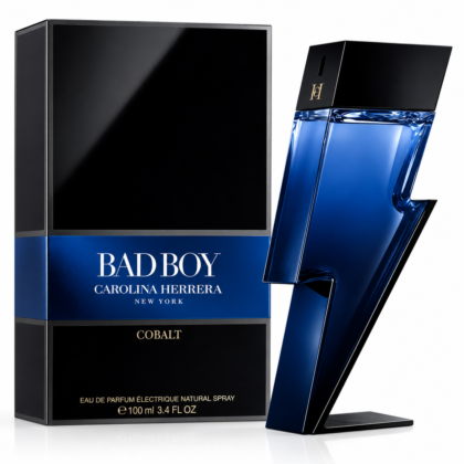 Perfume Carolina Herrera Bad Boy Cobalt Electric Eau de Parfum 100ml Hombre