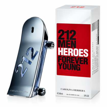 Perfume Carolina Herrera CH 212 Men Heroes Eau de Toilette 90ml Hombre