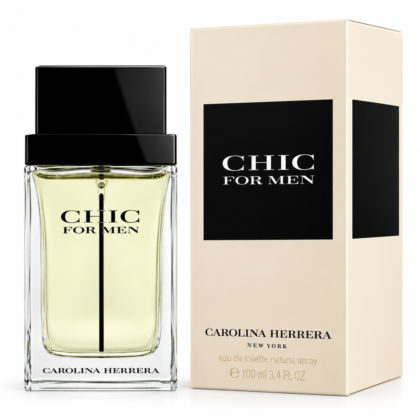 Perfume Carolina Herrera Chic Eau de Toilette 100ml Hombre