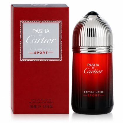 Perfume Cartier Pasha Noire Sport Eau de Toilette 150ml Hombre