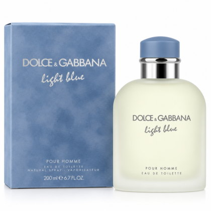 Perfume Dolce & Gabbana Light Blue Eau de Toilette 200ml Hombre