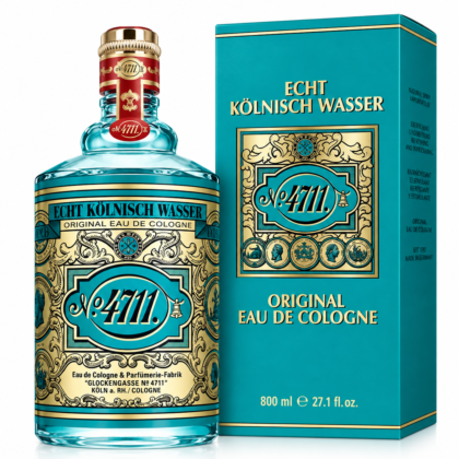Perfume Echt Kölnisch Wasser 4711 Eau de Cologne 800ml Hombre