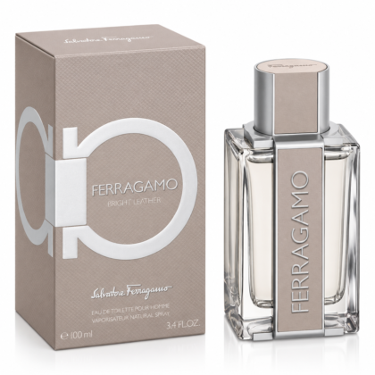 Perfume Ferragamo Bright Leather Eau de Toilette 100ml Hombre