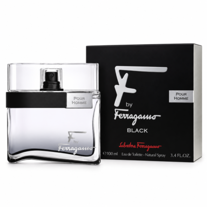Perfume Ferragamo F by Black Eau de Toilette 100ml Hombre