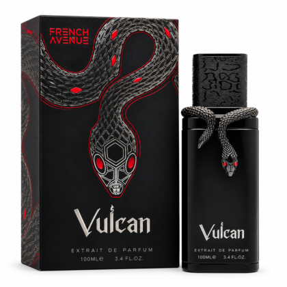 Perfume French Avenue Vulcan Black  Extrait de Parfum 100ml Hombre