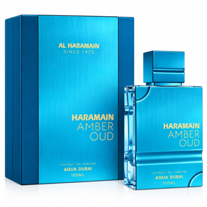 Perfume Al Haramain Amber Oud Aqua Dubai Extrait de Parfum 100ml Unisex