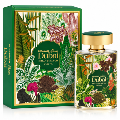 Perfume Al Haramain Haramain Green Dubai Extrait de Parfum 100ml Unisex