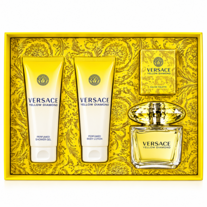 Perfume Versace Kit Yellow Diamond Eau de Toilette 90ml Mujer