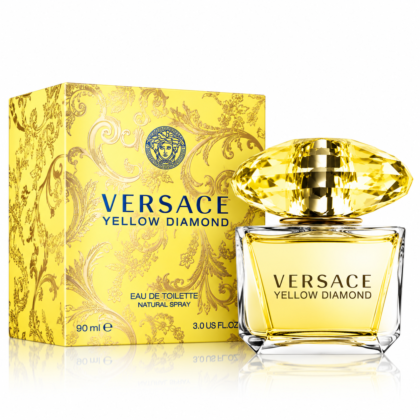 Perfume Versace Yellow Diamond Eau de Toilette 90ml Mujer