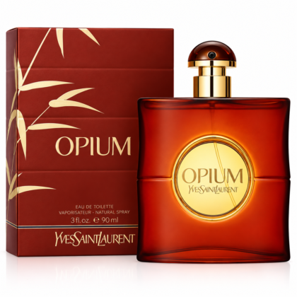 Perfume Yves Saint Laurent Opium Ysl Eau de Toilette 90ml Mujer